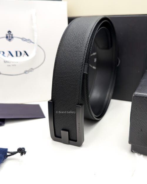Prada Saffiano Leather Belt - Luxury belt - A&A Brand Gallery Egypt