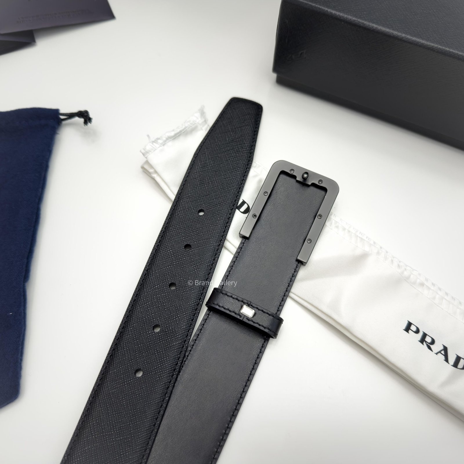 Prada Saffiano Leather Belt - Luxury belt - A&A Brand Gallery Egypt