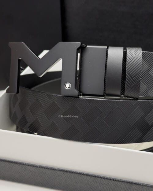 Montblanc M Buckle Extreme Leather Belt - Luxury belt - A&A Brand Gallery Egypt