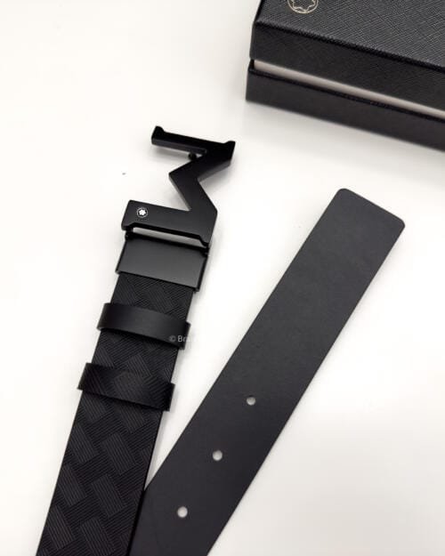 Montblanc M Buckle Extreme Leather Belt - Luxury belt - A&A Brand Gallery Egypt