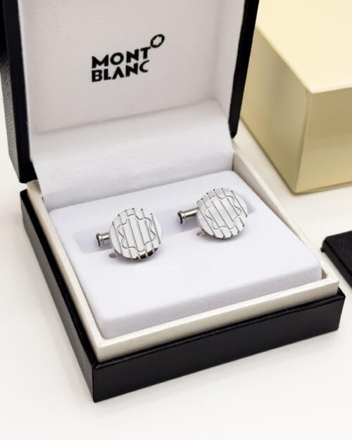 Montblanc Sartorial Architectural Cufflink MB123802 - Luxury cufflink - A&A Brand Gallery Egypt