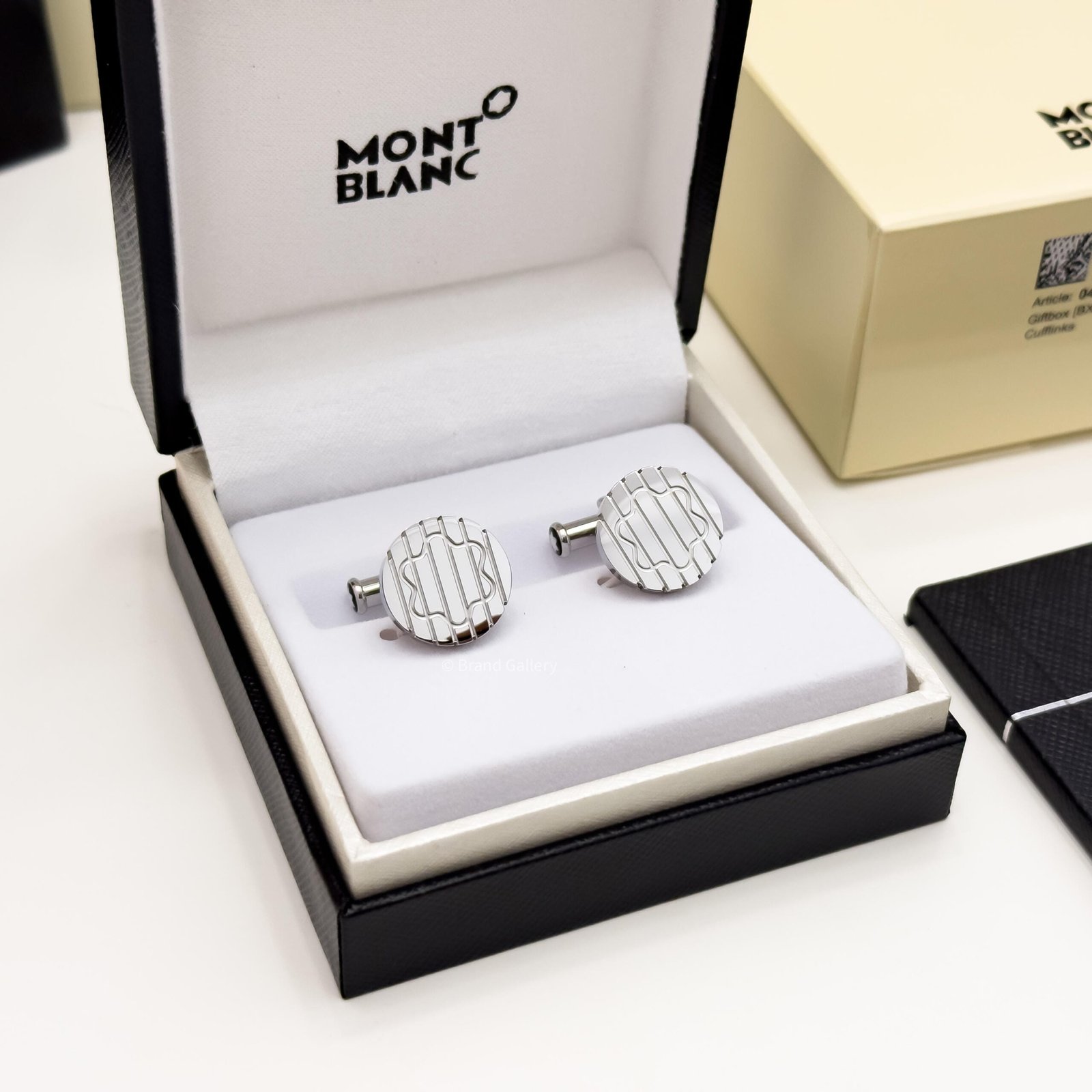 Montblanc Sartorial Architectural Cufflink MB123802 - Luxury cufflink - A&A Brand Gallery Egypt