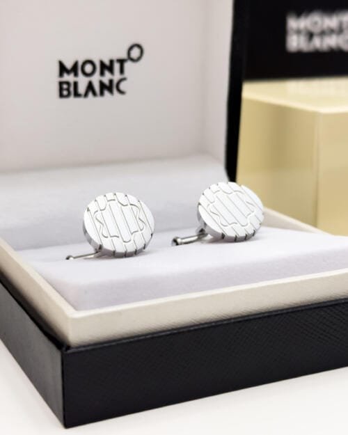 Montblanc Sartorial Architectural Cufflink MB123802 - Luxury cufflink - A&A Brand Gallery Egypt