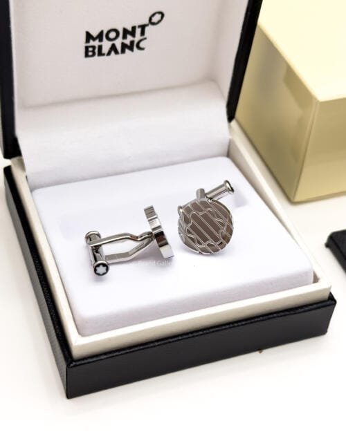 Montblanc Sartorial Architectural Cufflink MB123802 - Luxury cufflink - A&A Brand Gallery Egypt