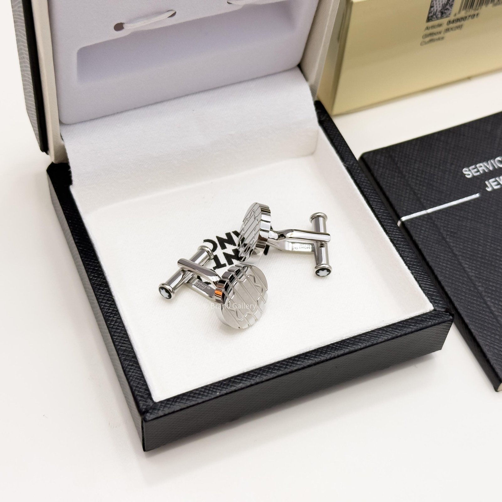 Montblanc Sartorial Architectural Cufflink MB123802 - Luxury cufflink - A&A Brand Gallery Egypt