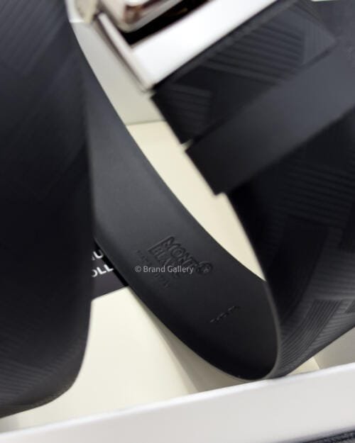 Montblanc Marquetry Plate 35mm Extreme Reversible Belt - Luxury belt - A&A Brand Gallery Egypt