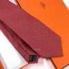 Hermes Red H Twist Silk Tie - Luxury tie - A&A Brand Gallery Egypt